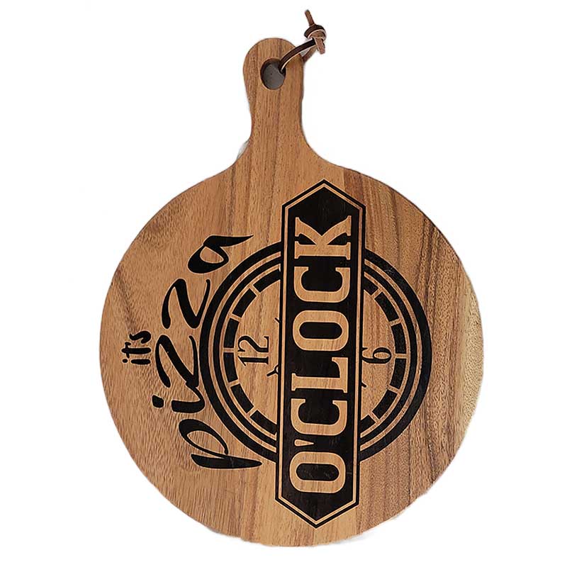 10″ Wood Round Cutting Board Michaels Engraving 